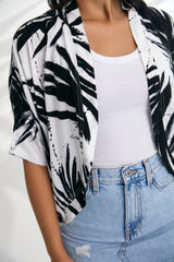 Kimono (Crop) - Maui White