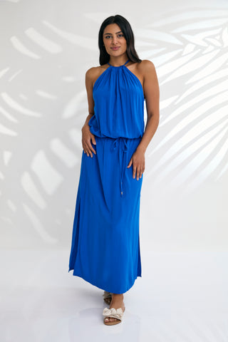 Jenny Jumpsuit - Indigo Leaf