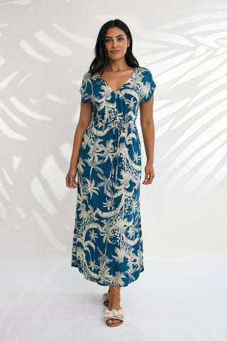 Renae Wrap Dress - Sweet Bloom