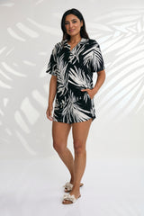 Maria Shorts Set - Maui Black