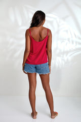 Poppy Top - Red